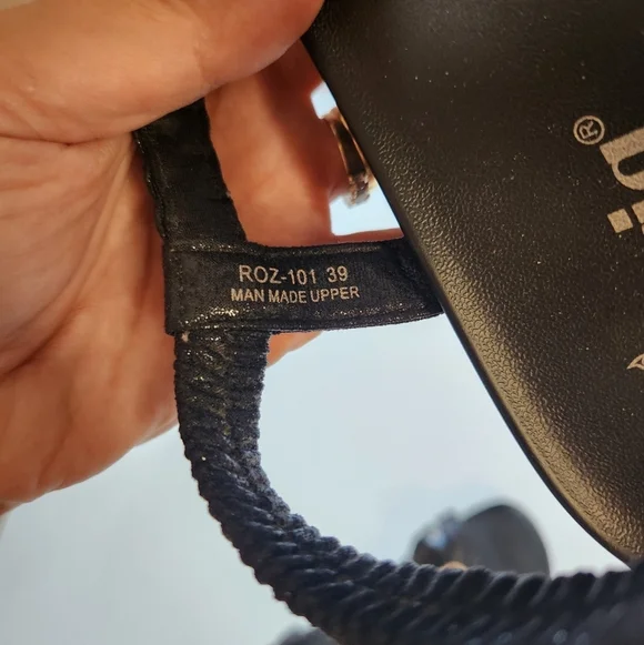 Alegria PG Lite Shoes ROZ Black ROZ-101 Size 39 9 Open Toe Wedge Sandals - Picture 8 of 10